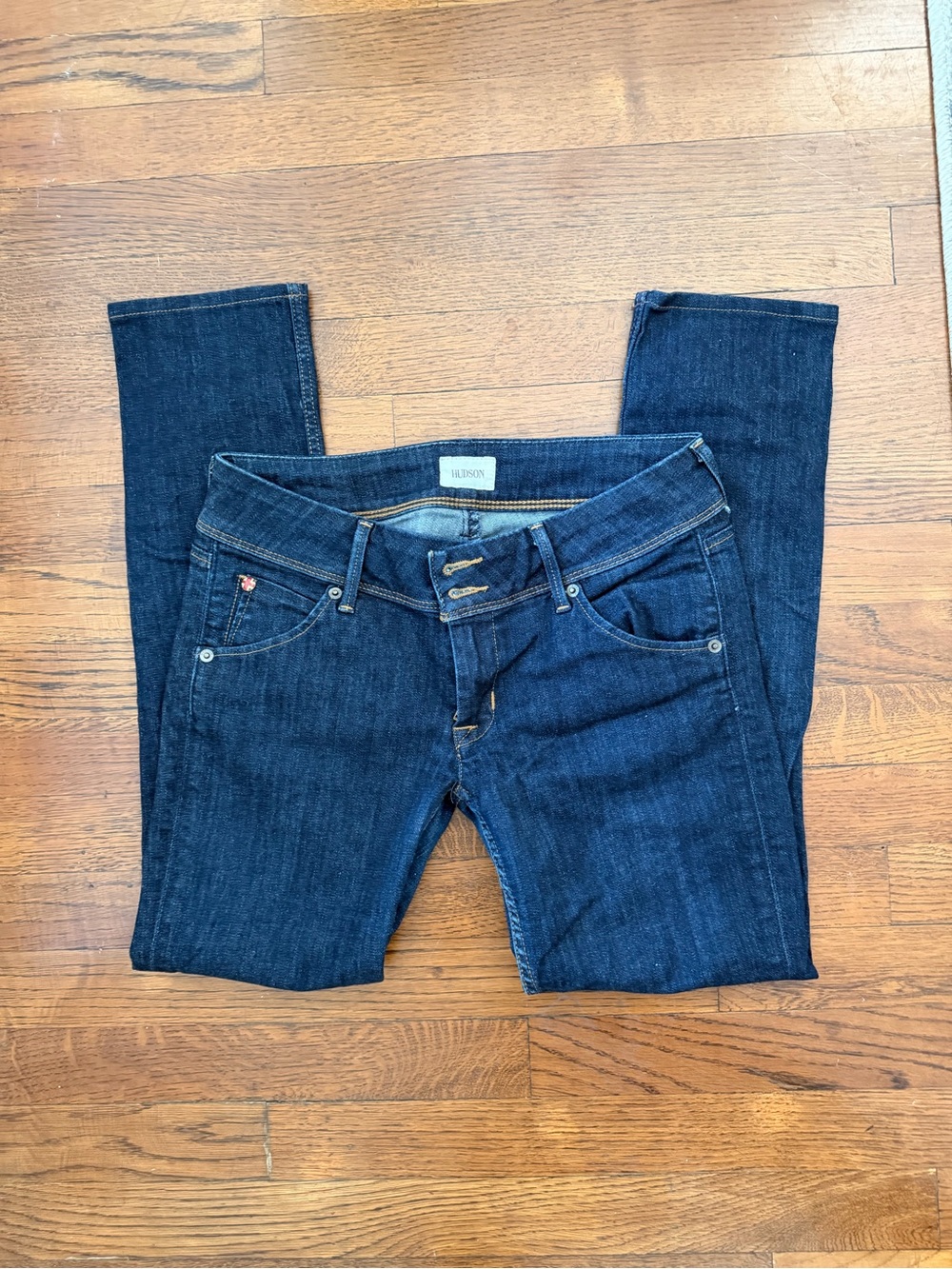 Hudson Jeans Women's Dark Blue Skinny Jeans